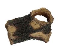 HOMSFOU Décoration de Souche d'arbre en Résine pour Aquarium, Tronc Creux Multifonctionnel, Cachette pour Poissons et Crevettes en Milieu Aquatique