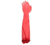 HOMSFOU Décoration Halloween Réaliste Bras Cassé Simulé, Accessoire Effrayant pour Fête, Drôle Taille Grosse, Décor Extérieur Intérieur, Fournitures Fête D’Halloween, Bras Artificiel