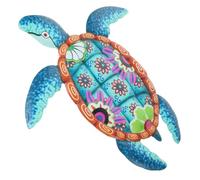 HOMSFOU Décoration Tortue Art Mural Suspendu Décoration Extérieure Et Intérieure Sculpture Unique Pour Jardin Et Salon