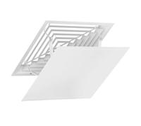 HOMSFOU Déflecteur de Climatisation Central Pare Vent pour Air Conditionné Installation Facile et Design Élégant pour les Intérieurs