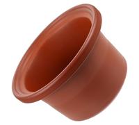 HOMSFOU Doublure en Céramique Rouge Violet 4,5l pour Mijoteuse, Insert Résistant la Cuisson pour Casserole Électrique Cuisine, Compatible Mijoteur Multifonction pour Soupes et Ragoûts