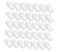 HOMSFOU Embouts Ronds Transparents pour Panier Lave-vaisselle, Lot de 200 Couvercles Compacts 3 Mm, Protecteurs Universels Compatibles pour Picots, Accessoires de Réparation Pratique