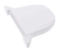 HOMSFOU Enrouleur de Cordon pour Store, Enrouleur de Sangle pour Store enrouleur, Support de Cordon de Store, Plastique, Blanc, 17,7 x 12,7 x 2,4 cm, pour Installation à Domicile