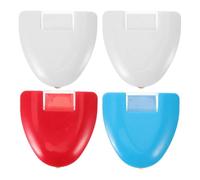 HOMSFOU Ensemble 4 Pièces Marqueurs Textiles pour Couture Roulette à Tracer Cœur Craie Textile Triangulaire Craie de Tailleur Multicolore Outil de Marquage Précis pour Vêtements et