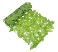 HOMSFOU Ensemble de Mur de Feuilles Vertes Simulées 1 Pièce pour Cour et Rambarde de Balcon Écran Anti-Vent et Décor Naturel