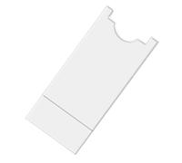 HOMSFOU Entretoise Murale Transparente en Acrylique - Cale de Protection pour Canapé et Lit Protège Murs et Appareils Électroménagers Prévient Incendies Prises Électriques 1 Pièce