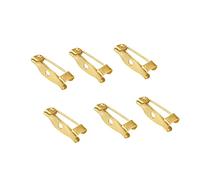 HOMSFOU Épingles de Dorées 1,5 CM pour Bricolage Lot de 200 Épingles en Alliage Résistantes pour Couture et Artisanat Accessoires de Création de Bijoux Outils de Sécurité