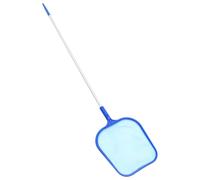 HOMSFOU Épuisette de Piscine 5 Sections Manche en Aluminium, Filet Fin pour Nettoyage des Feuilles, Outil Portable Polyvalent pour Entretien Bassin et Piscine, Accessoire Jardin