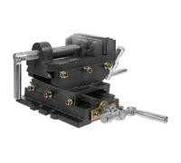 HOMSFOU Étau de Perceuse à Colonne Robuste 3 Pouces Étau de Serrage D’Établi en Acier Traité Antirouille Polyvalent pour Travail du Bois et Bricolage Précis