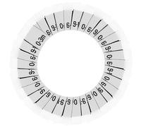 HOMSFOU Étiquettes Mensuelles Pour -nés Vêtements Bébé 300 Pièces Taille 3-12 Mois Textile Résistant Pour Couture Suivi Croissance Bébé Présent Naissance