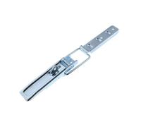HOMSFOU Fermeture à Levier Métallique Loquet à Ressort Robuste pour Boîte à Outils de Camion Verrouillage Sécurisé pour Carrosseries Armoires et Applications Industrielles
