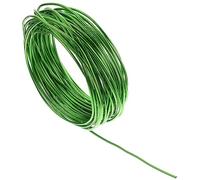 HOMSFOU Fil Aluminium Souple Multi pour Artisanat Accessoire de Sculpture Professionnel Couleur Verte pour Création de Bijoux Modèles et Sculptures