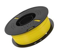 HOMSFOU Filament PLA Jaune pour Imprimante Bobine pour Projets DIY Modèles et Techniques Compatible Plupart des Imprimantes Surface Brillante et Précision Dimensionnelle