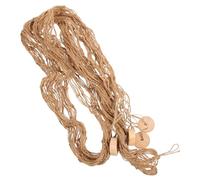 HOMSFOU Filet De Pêche Décoratif Bureau Décoration Murale Filet De Poisson Décoratif Ornement Extérieur Décor De Filet De Pêche Accessoires De Pirates DIY Réel Océan en Bois Banquet Maison