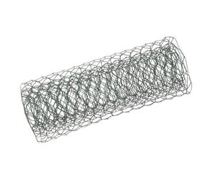 HOMSFOU Filet en Fil de Fer Vert 0,6 Mm 19 Mm Maille 0,4 X 3 M, Grillage à Poules pour Compositions de Fleurs et Bricolage, Fournitures pour Décoration Intérieure et Mariage