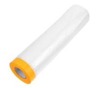 HOMSFOU Film Isolant Pour Fenêtres Intérieures Rétractable 180cm x 20m, Kit D'isolation Hivernale Pour Grandes Fenêtres, Protection Thermique Le Froid, Film Pour Vitres Adaptable Et Réutilisable