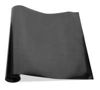 HOMSFOU Film Thermocollant Textile PU Noir pour Couture DIY Adhésif Résistant Lavage Film Transfert Sublimation Pratique pour Vêtements