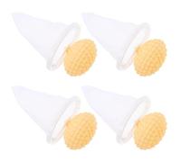 HOMSFOU Filtre Flottant Réutilisable 4 Pièces pour Machine à Laver Collecteur de Poils d'Animaux en Nylon Robuste, Adapté au Lavage Quotidien des Vêtements