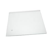 HOMSFOU Glass Refrigerator Shelf Divider Transparent Tempered Glass Partition For Fridge Organization Easy Slide-in Installation Safe Rounded Edges Storage Support