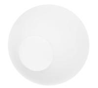 HOMSFOU Globe en Verre Dépoli Remplacement de L'ombre 18Cm Globe en Verre Abat-Jour Boule de Verre Lumière Couverture Post Globe Sphère Boule Ronde Abat-Jour en Verre Luminaire Couverture