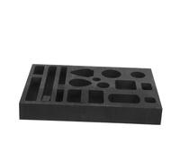 HOMSFOU Graphite Mold For Casting With Movable Divider And Oil Groove High-purity Graphite Ingot Mold For Aluminum Brass Melting And Metal Refining