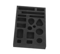 HOMSFOU Graphite Mold For Jewelry Casting With Oil Groove Multihole Design For Ingots High-purity Graphite Refining Crucible Tool
