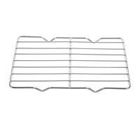 HOMSFOU Grille de Refroidissement en Acier Inoxydable Argenté, Rack Multifonction pour Cuisson et Refroidissement Pieds, Empêche la Chute des Aliments et Maintient L'humidité