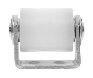 Homsfou Guide De Rouleau Porte Coulissante Acier Inoxydable 4.90 X 3.80 | Support De Roue IntéGré, Fonctionnement Silencieux Et Fluide, Conception Directionnelle, Convient Aux Portes Coul.À