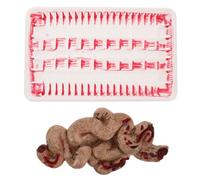 HOMSFOU 'Halloween Farfelu Faux Organes Corporels Réalistes Plateau Sanglant pour Farces Effrayantes et Décoration Halloween Originale
