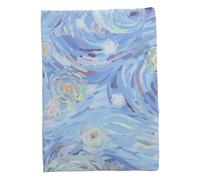 HOMSFOU Housse de Tissu Imperméable pour Protège-couverture Souple Étui et Portable pour Manuels et Journaux Accessoire Unique et Élégant pour Amateurs de Lecture