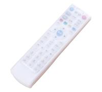 Homsfou Housse TéLéCommande Silicone Transparent Protection TéLéCommande ÉTanche Anti-PoussièRe ÉTui Souple pour TV Climatisation Audio VidéO 19.50 X 6.00 X 1.20 Cm