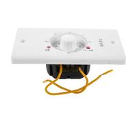 HOMSFOU Interrupteur Thermostatique Coulissant 800w pour Ventilateur de Cheminée, Variateur de Vitesse Réglable, Commande de Thermostat pour Poêle Électrique, Remplacement Fiable