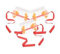 HOMSFOU Jeu de Balles Rebondissantes à Secouer, Lot de 3 Sets de 8 Balles, Adapté aux Jeux de Société en Famille et Animations de Groupe