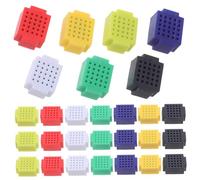 HOMSFOU Kit De 35 Mini-Plaquettes Électroniques Circuit Imprimé De Contrôle Circuit Imprimé À Souder Platine D'Expérimentation Plastique