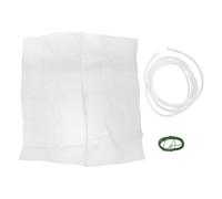 HOMSFOU Kit de dérivation de fuite de toit avec tube et bâche anti-goutte pour une collecte rapide de l'eau de pluie et une protection contre les fuites au plafond, installation facile pour la maison