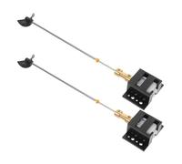 HOMSFOU Kit de Motorisation pour Bateau Radiocommandé avec Double Moteur Magnétique 130, Pièces de Bateau en Plastique, Hélices pour Maquette Rc, Ensemble Bricolage Éducatif pour Garçon