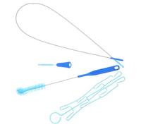 HOMSFOU Kit de Nettoyage pour système d'hydratation, kit d'entretien de la vessie, 1 Set, Pinceau à Eau, Brosse de Nettoyage multifonctionnelle, Tuyau, Brosse pour Valve, pour Sacs à Eau