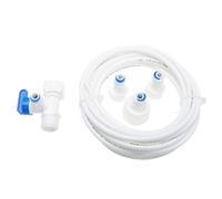 HOMSFOU Kit de Raccords Tuyau Eau pour Machine à Glaçons Connecteur Alimentation Installation Facile Adaptateur Ligne Eau Pratique pour Appareil Glaçon