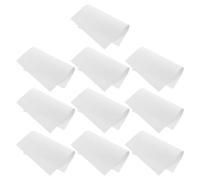 HOMSFOU Kit de Réparation Bardage PVC 10 Feuilles Patchs pour Réparation Trous et Fissures Murs et Clôtures en Vinyle