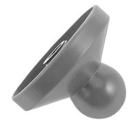 HOMSFOU Kit de Réparation pour Parapluie Argenté en Plastique Visière Facile à Installer, Réutilisable, pour Parasol de Terrasse et Plage