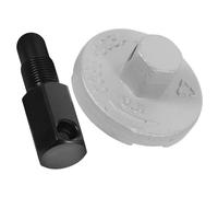 HOMSFOU Kit D'outils Démontage de L'embrayage de Tronçonneuse, Outil D'extraction de Goupille, Acier, pour Tronçonneuse à Essence, Démontage du Volant D'inertie L'embrayage