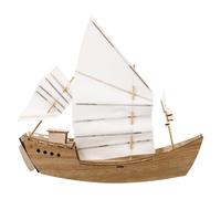 HOMSFOU Kit Maquette Voilier DIY pour Garçon Fille et Adultes Modèle Bateau à à Construire Manuel pour Développer la Créativité Motricité Projet Familial Ludique et Educatif