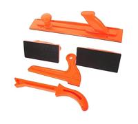 HOMSFOU Kit Poussoirs Sécurité pour Scie sur Table Scie à Ruban Dégauchisseuse Raboteuse et Table à Défonceuse Accessoire Guide Recul avec Patin Lavable