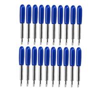 HOMSFOU Lames de Découpe Vinyle 50Pcs Lames de Rechange pour Traceur Outil de Découpe Compatible Film Réfléchissant