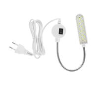 HOMSFOU Lampe LED pour Machine à Coudre Lampe de Travail avec Base Magnétique et Col Cygne Flexible Éclairage Rotatif pour Atelier et Bureau Protection des Yeux Installation Facile