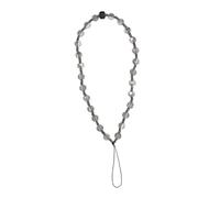 HOMSFOU Lanière Téléphone Portable Punk Perlé Perte avec Bracelet Poignet Chaîne Décorative pour Smartphone et Accessoires Style Unisexe