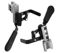 HOMSFOU Leviers de Frein en Aluminium 22 Mm pour Fauteuil Roulant, Jeu de 2 Poignées Mécaniques Antidérapantes, Remplacement Léger et Solide pour Accessoires de Mobilité