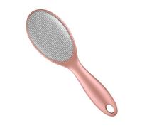 HOMSFOU Lime à Pieds Double Face en Acier Inoxydable Or Rose, Râpe Exfoliante pour Peaux Mortes et Peaux Dures, Outil de Pédicure 1 Pièce pour Soin des Pieds et Élimination des Callosités