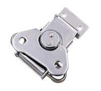 HOMSFOU Loquet à Ressort Acier Inoxydable Verrou de Fermeture pour Boîte et Caisse Tension Forte Adapté pour Coffres et Armoires