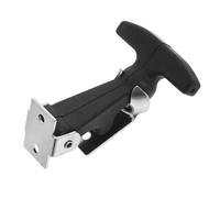 HOMSFOU Loquet Caoutchouc Flexible T avec Absorption Vibrations Serrure Étanche pour Capot Boîte et Équipements Mécaniques et Polyvalent pour Rv et Outils